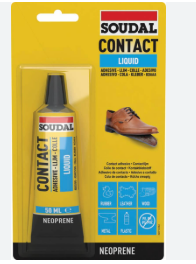 Contact Adhesive Liquid Blister  50ml Amber