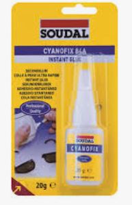 Cyanofix Liquid Blister Superglue 20gr Trans