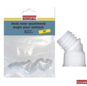 45° Connector Nozzles  5 PK Clear