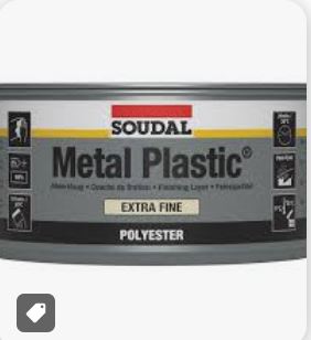 Metal Plastic Extra Fine  2KG 2kg White