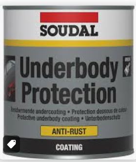Underbody Protection Brush on 5KG 5kg Black