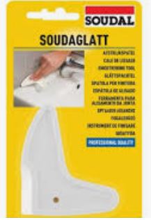 Soudaglatt Joint Smoothing Tool – Blister Pack NA White