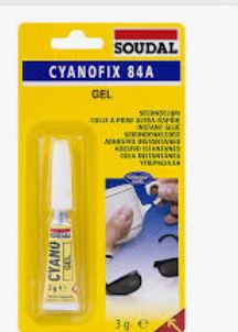 Cyanofix Gel Blister Superglue  3gr Trans