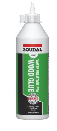 Water Resistant PVA Wood Glue  5L White