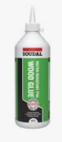 Water Resistant PVA Wood Glue  1L White