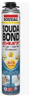 Soudabond Easy Adhesive Gun (Screw Top)  750ml Pink