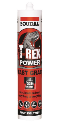 T-Rex Power Fast Grab 290ml Bright White
