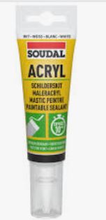 Acryl White Gap Filler 80ml White