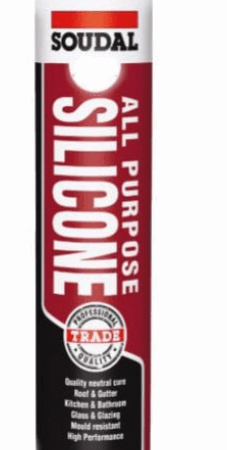 Glass & Glazing Silicone  300ml Translucent