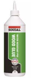 Water Resistant PVA Wood Glue  500ml White