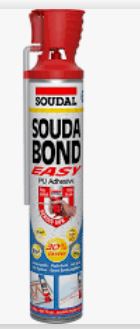 Soudabond Easy Adhesive Genius Gun  750ml Pink