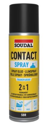 Spray Contact Adhesive 2in1 – (205gr) 300ml Trans