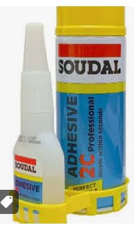 2C Adhesive Kits (50 gr Cyano / 200ml Activator)  50gr & 200ml Trans