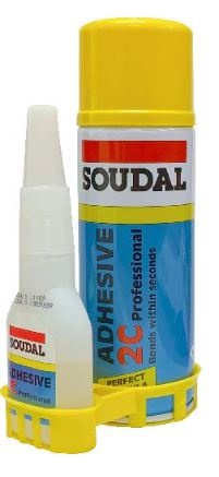 2C Adhesive Kits (100 gr Cyano / 400ml Activator)  100gr & 400ml Trans