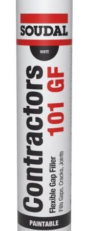Contractors 101 Gap Filler 280ml White