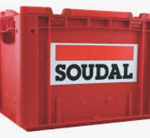 Stackable Red Soudal Cases with Folding Lid NA Red