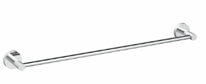 Otus Slimline SS304  Towel Rail Single Chrome 600mm