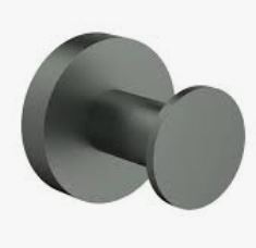 Otus Slimline SS304  Robe Hook Gunmetal