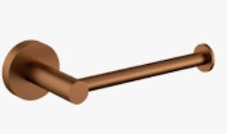 Otus Slimline Toilet Paper Holder In Brushed Copper