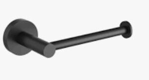 Otus Slimline SS304  Toilet Roll Holder Matt Black