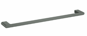 Cora Towel Rail Single Gunmetal 600mm