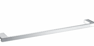 Cora Towel Rail Single Matt Black 600mm
