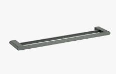 Cora Towel Rail Double Brushed Gold 600mm