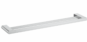 Cora Towel Rail Double Chrome 600mm