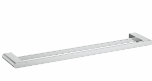 Cora Towel Rail Double Matt Black 600mm