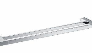 Cora Towel Rail Double Chrome 800mm