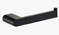 Cora Toilet Roll Holder Matt Black