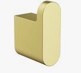 Cora Robe Hook Brushed Gold