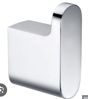 Cora Robe Hook Chrome