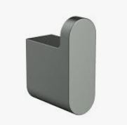 Cora Robe Hook Gunmetal