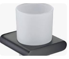 Cora Tumbler Holder Single Matt Black