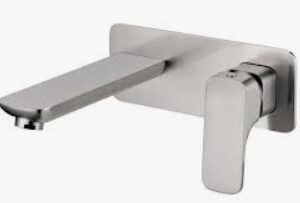 Cora Toliet Brush Set Brushed Nickel