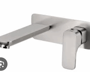 Cora Toliet Brush Set Gunmetal