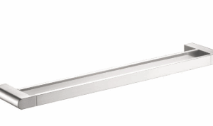 Flores Towel Rail Double Chrome 600mm