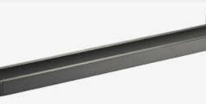 Flores Towel Rail Double Gunmetal 800mm