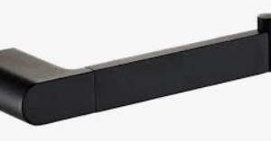 Flores Toilet Roll Holder Matt Black