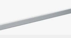 Ceram Towel Rail Single Brushed Nickel 600mm