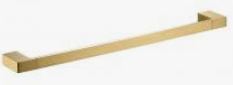 Ceram Towel Rail Single Brushed Gold 800mm