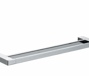 Ceram Towel Rail Double Chrome 800mm
