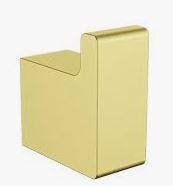 Ceram Robe Hook Brushed Gold