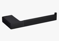 Eden Toilet Roll Holder Matt Black