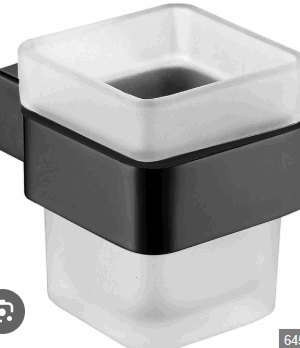 Rosa Tumbler Holder Single Chrome