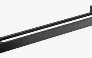 Rosa Towel Rail Double Matt Black 610mm