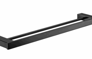 Rosa Towel Rail Double Chrome 610mm