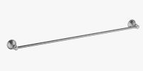 Clasico Towel Rail Single Brushed Nickel 800mm