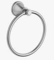 Clasico Towel Ring Brushed Nickel